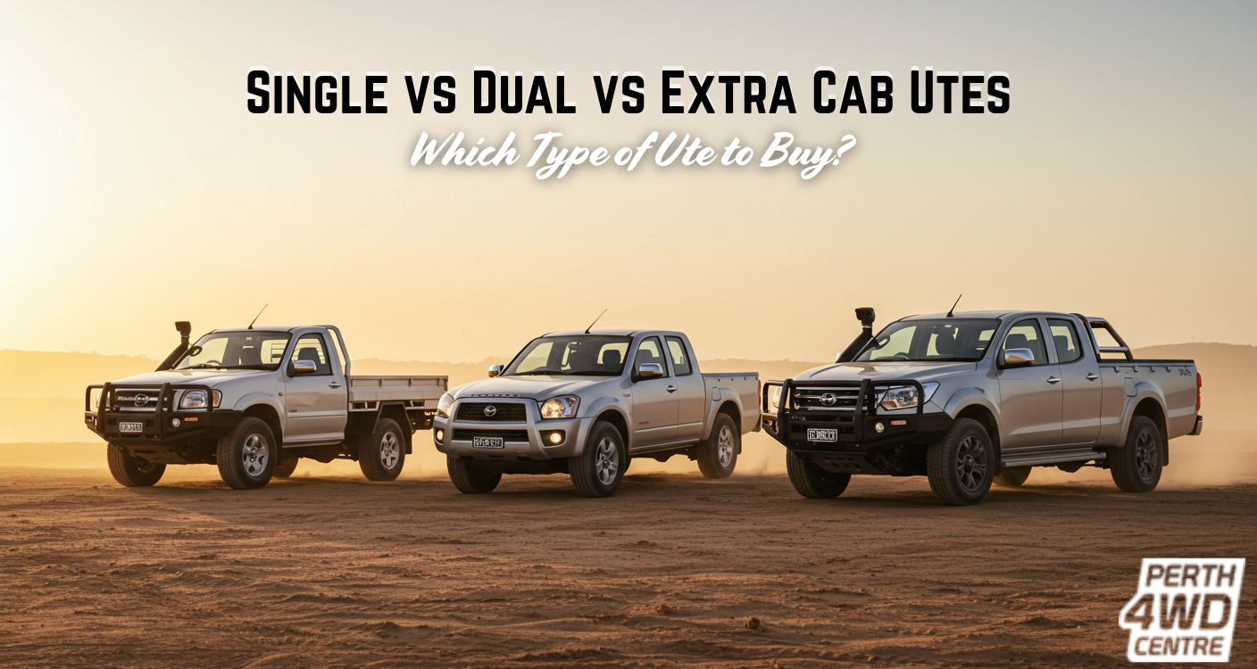 Single vs Dual vs Extra Cab Utes Which Type of Ute to Buy