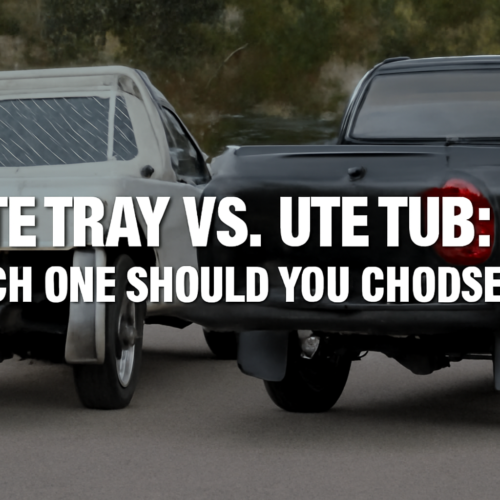 Ute Tray vs Ute Tub
