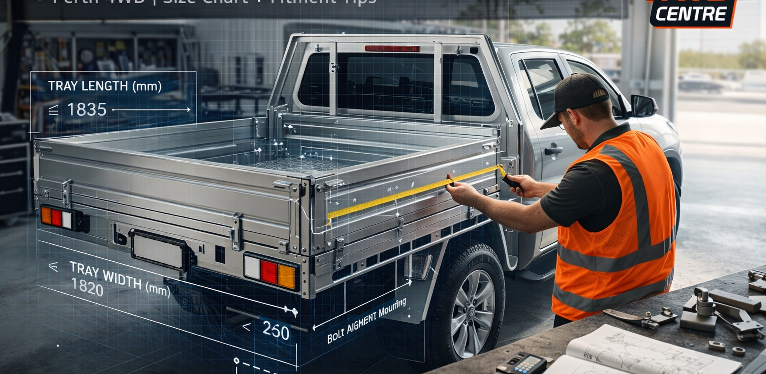 Ute tray measurement