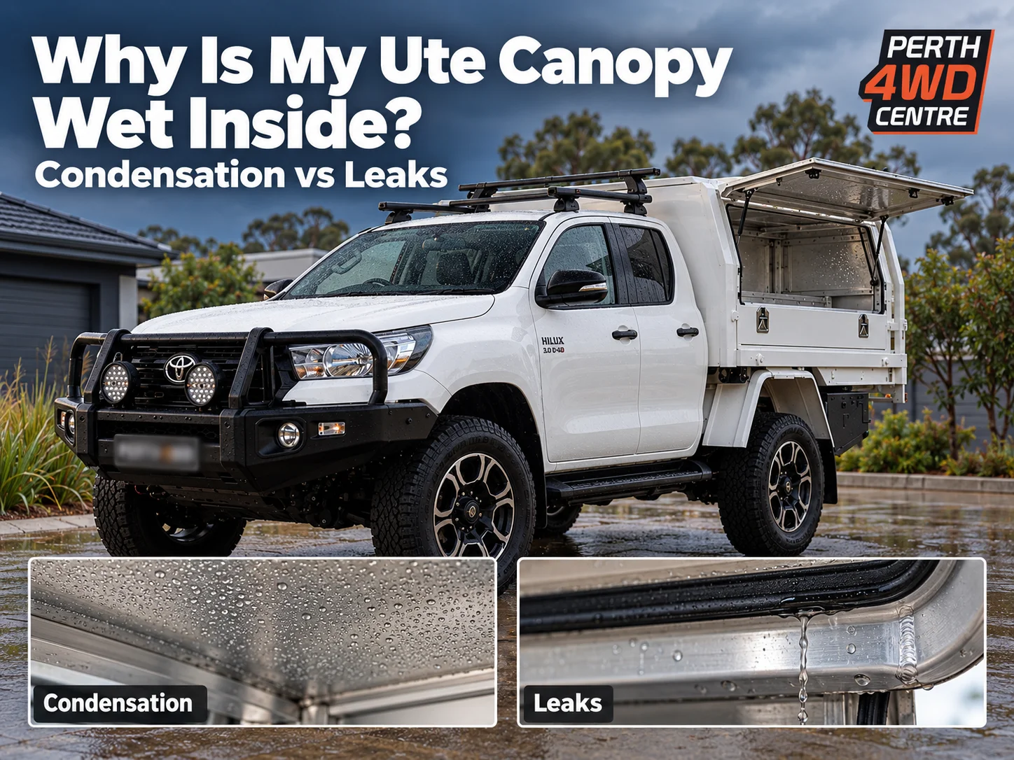 Why Is My Ute Canopy Wet Inside? Condensation vs Leaks Explained